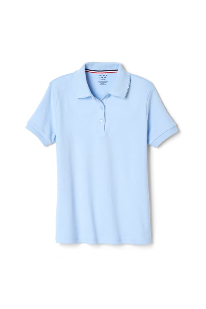 Short Sleeve Girl's Collar Shirt