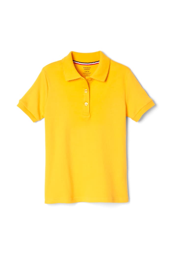 Short Sleeve Girl's Collar Shirt