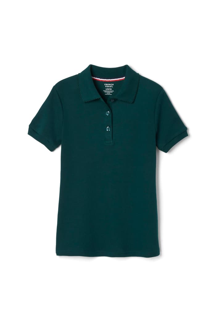Short Sleeve Girl's Collar Shirt