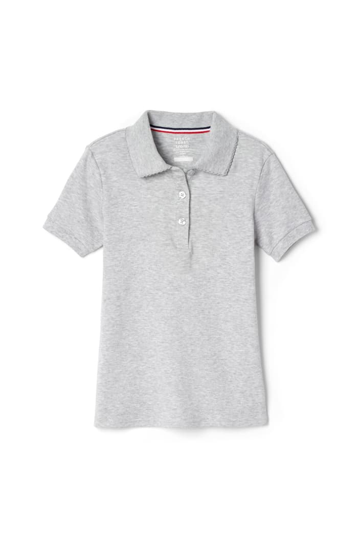 Short Sleeve Girl's Collar Shirt