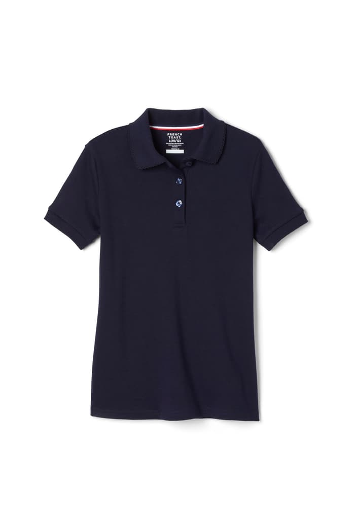Short Sleeve Girl's Collar Shirt