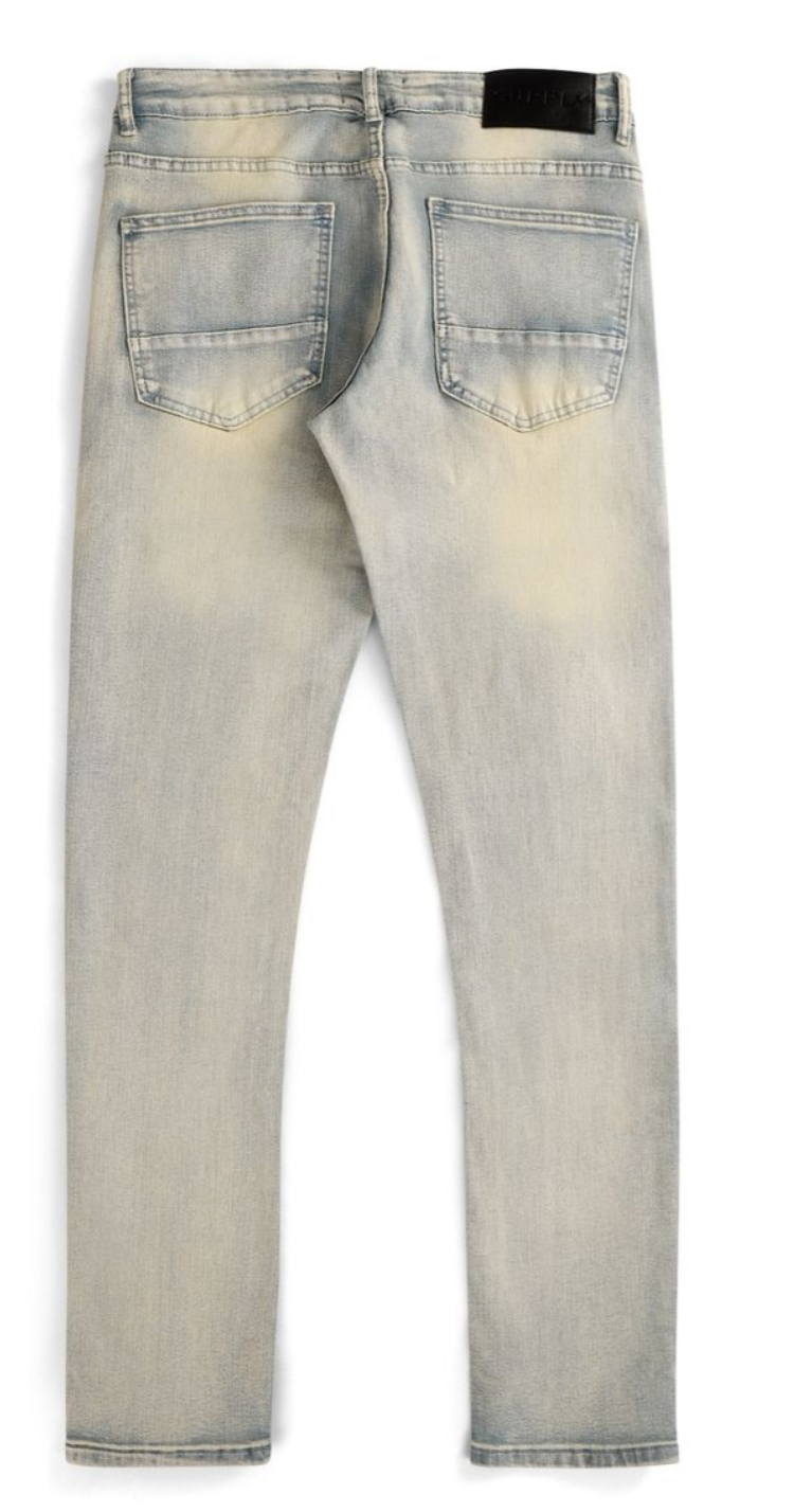 Supply David Skinny Jean - Ice Blue back