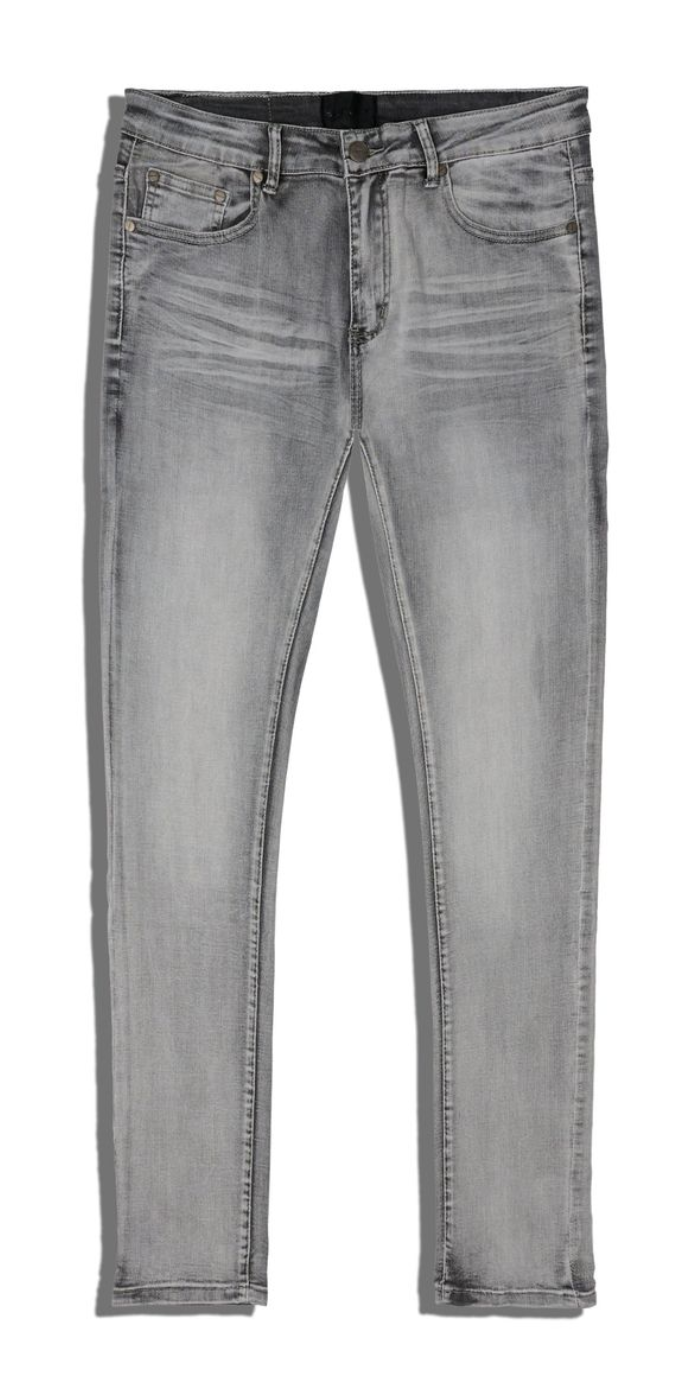 Supply David Skinny Jean - Steel Grey front