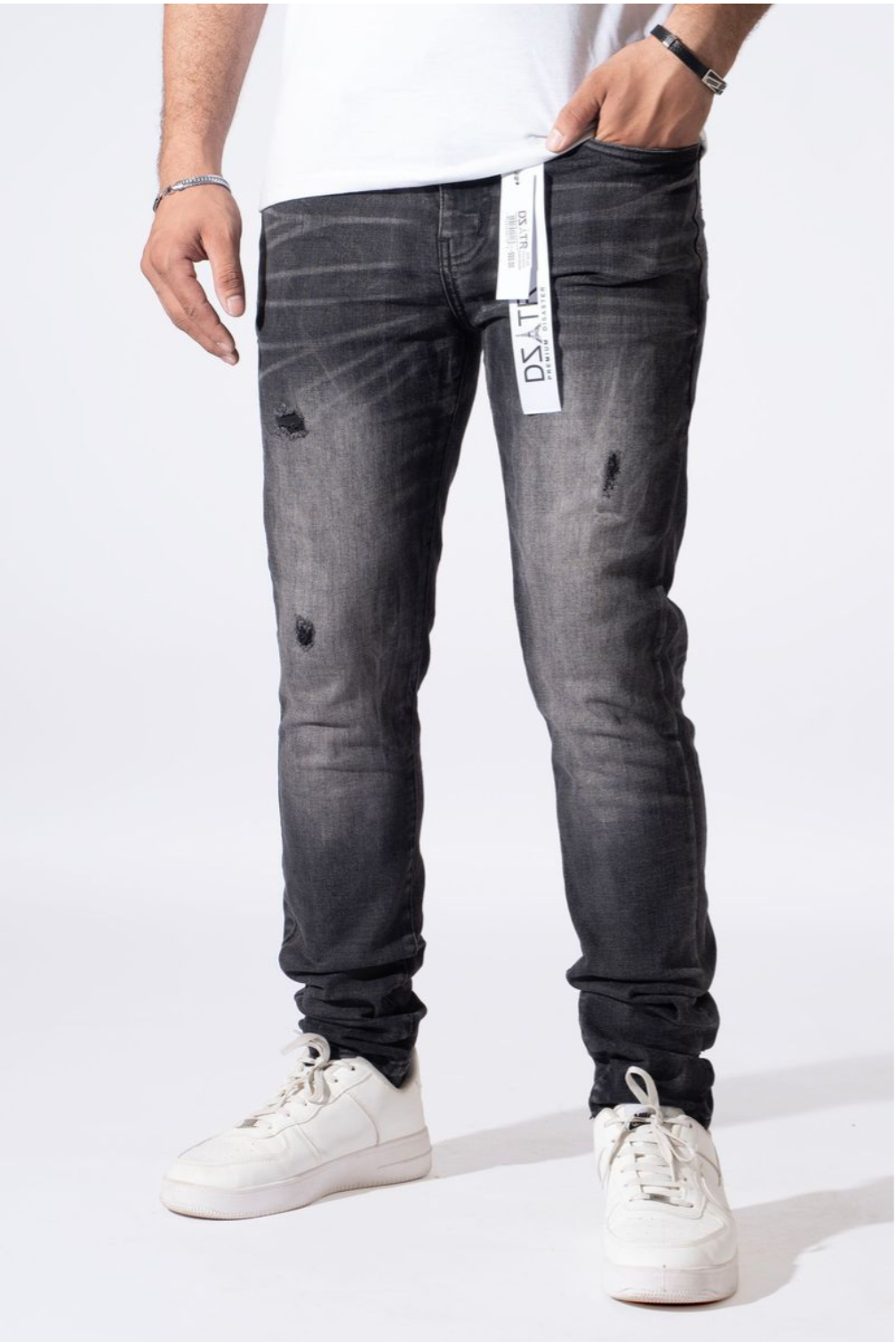 Premium Disaster Jean - Black Wash front
