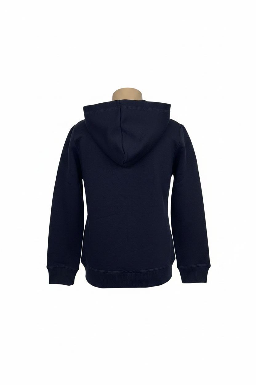 Girls Uniform Zip Jacket - Back